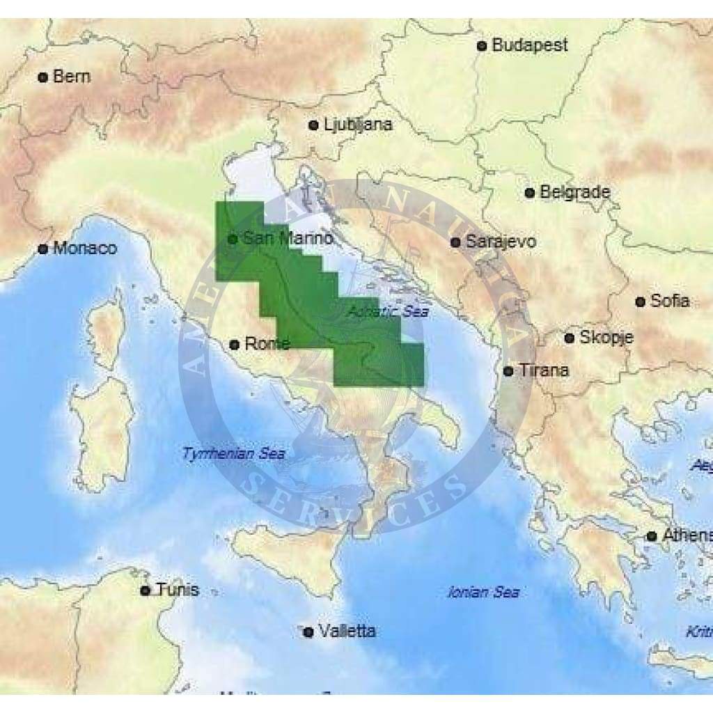 C-Map 4D Chart EM-D061: Bari To Ravenna (Update)