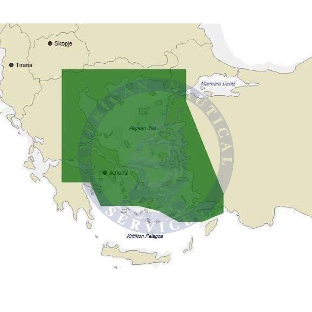C-Map 4D Chart EM-D129: North Aegean Sea(Update)