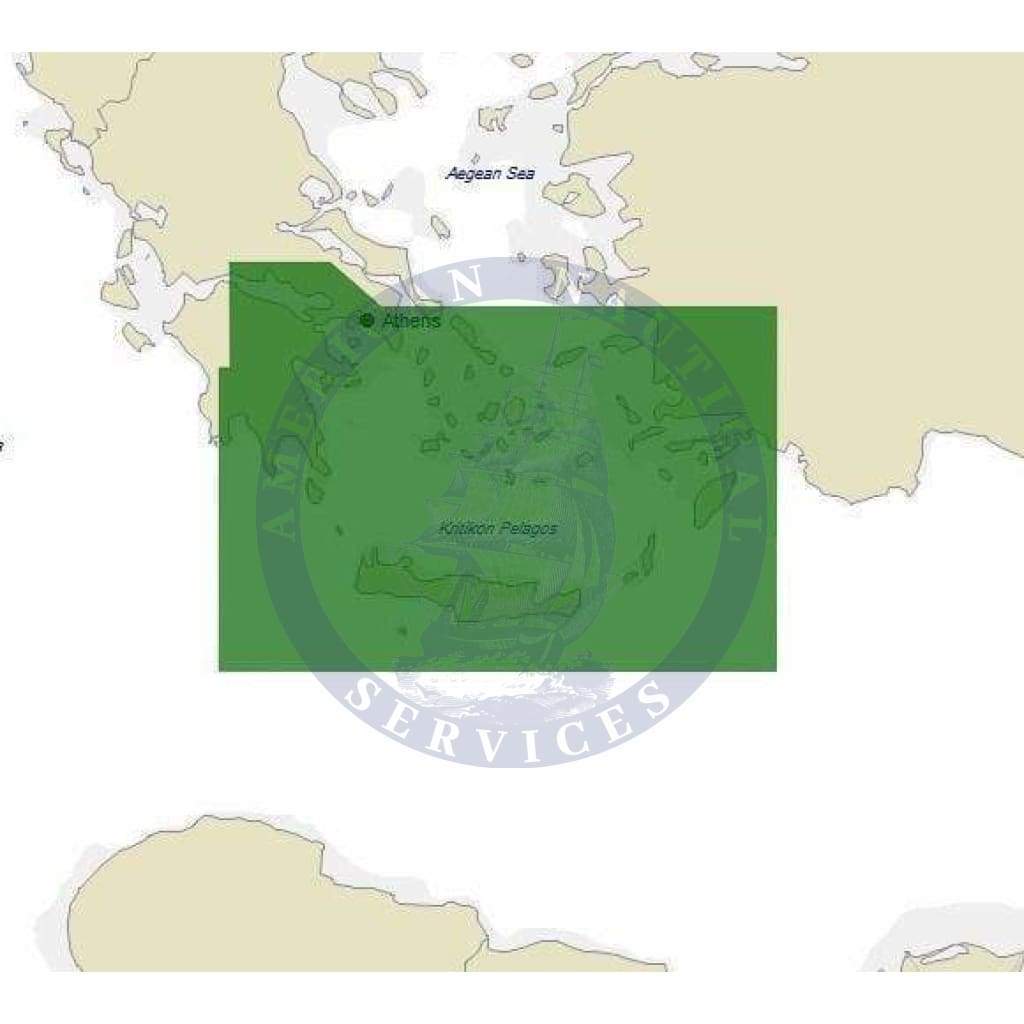 C-Map 4D Chart EM-D130: South Aegean Sea(Update)