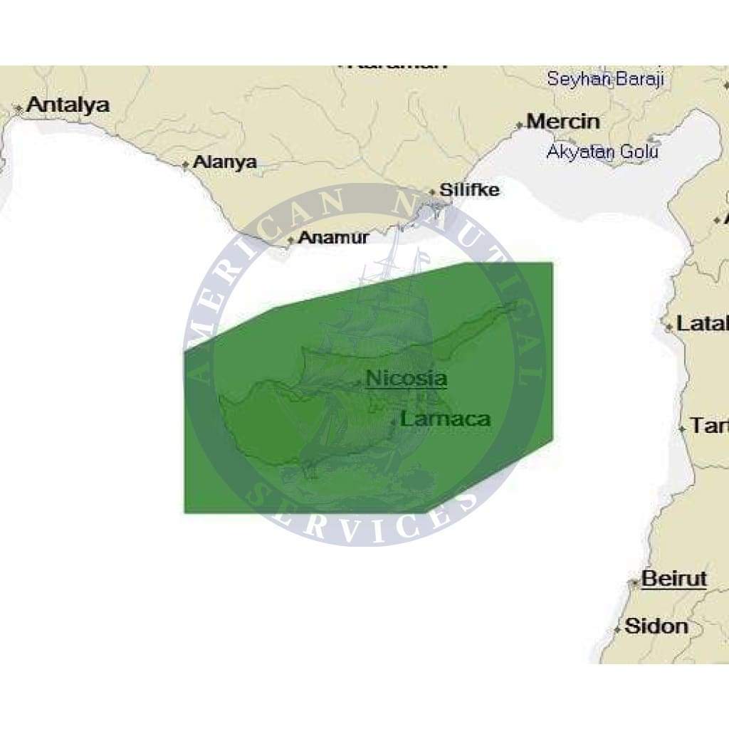 C-Map 4D Chart EM-D131: Cyprus
