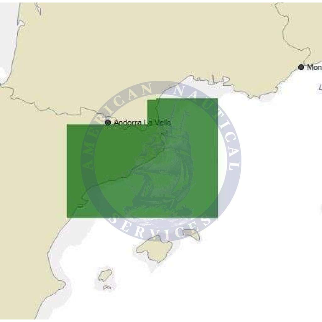 C-Map 4D Chart EM-D140: Peniscola To Port La Nouvelle (Update)