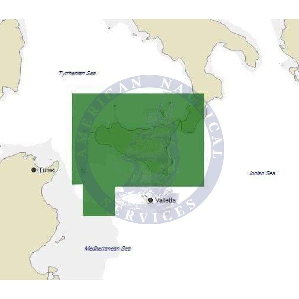 C-Map 4D Chart EM-D146: Sicily