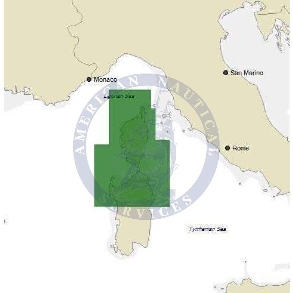 C-Map 4D Chart EM-D147: Corsica And North Sardinia (Update)