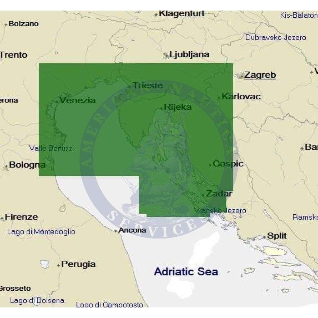 C-Map 4D Chart EM-D152: Ravenna To Pakostane