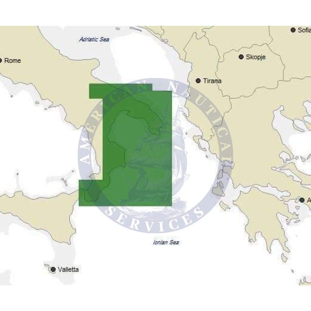 C-Map 4D Chart EM-D153: Gioia Tauro To Bari (Update)