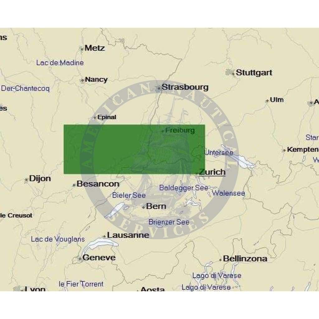 C-Map 4D Chart EN-D067: Swiss And Constance Lakes