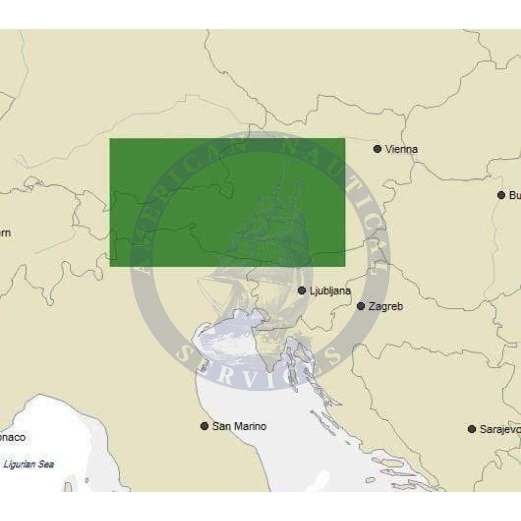 C-Map 4D Chart EN-D081: Austrian Lakes