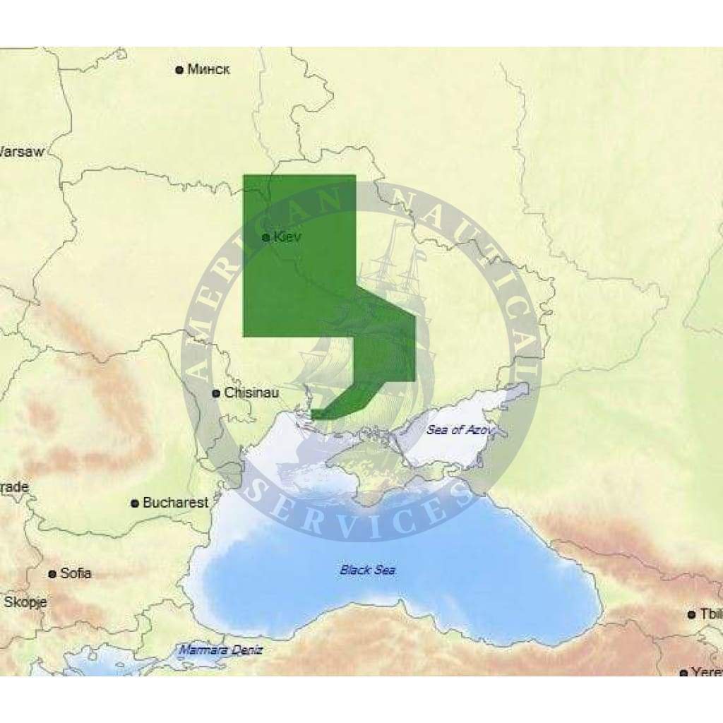 C-Map 4D Chart EN-D084: North - Dniepr River