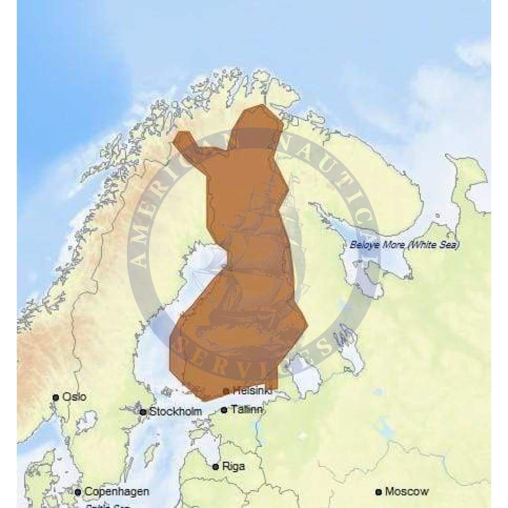 C-Map 4D Chart EN-D326: Finland Lakes