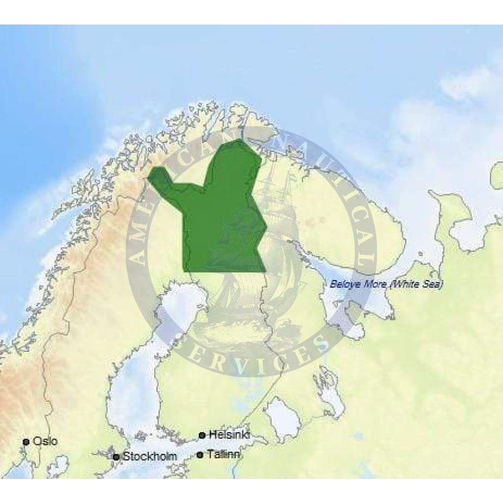 C-Map 4D Chart EN-D329: Finland Lakes North