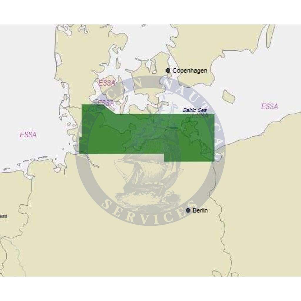 C-Map 4D Chart EN-D335: Flensburg To Swinoujscie