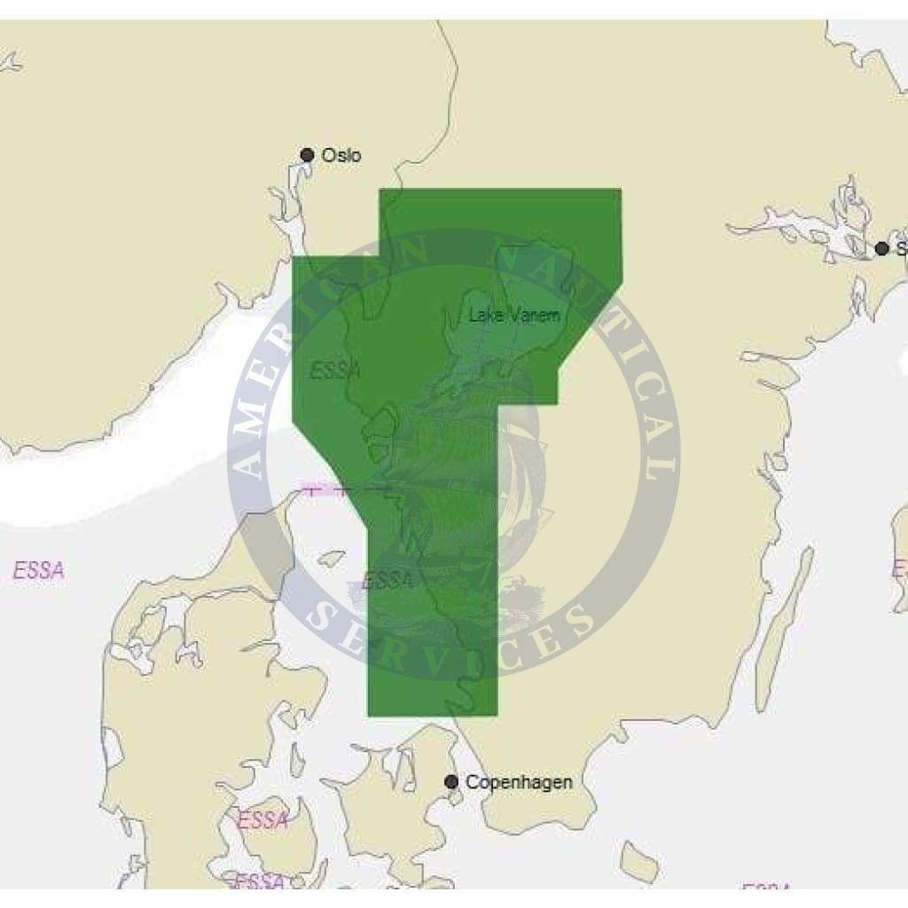 C-Map 4D Chart EN-D336: Hoganas To Fredrikstad-Vanem (Update)