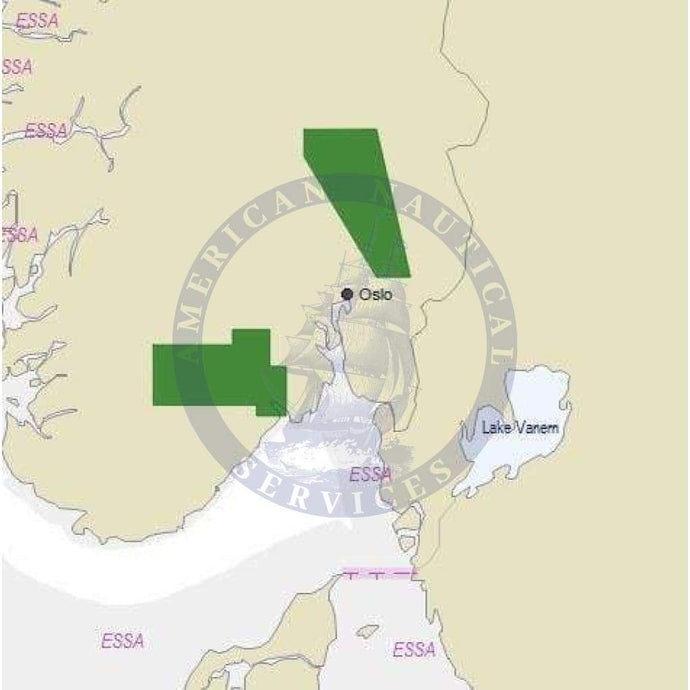 C-Map 4D Chart EN-D586: Norwegian Inland Waters