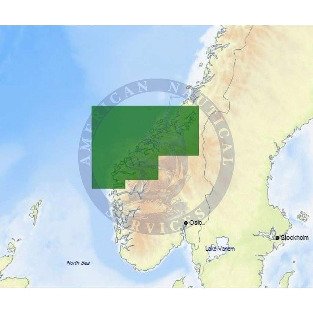 C-Map 4D Chart EN-D593: Dalsfjorden To Brandsfjorden