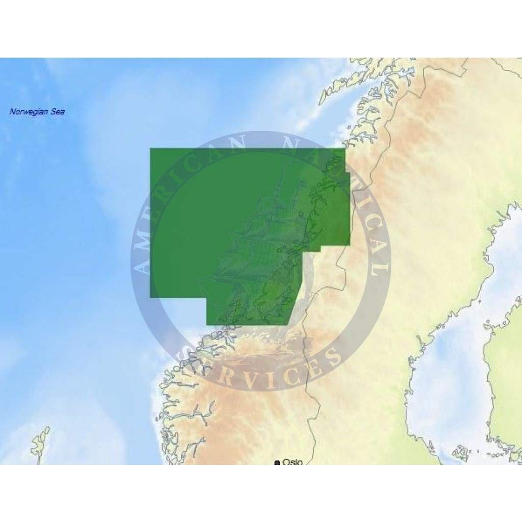 C-Map 4D Chart EN-D594: Smoela To Glomfjorden