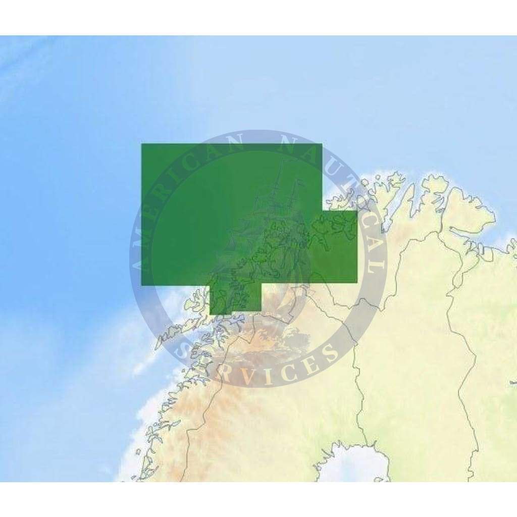 C-Map 4D Chart EN-D596: North - Lavangsfjorden To Bukta