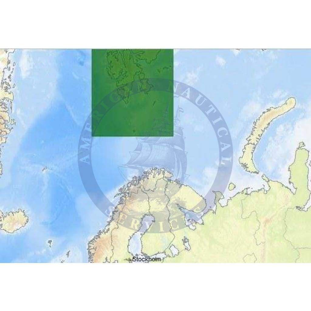 C-Map 4D Chart EN-D598: Svalbard Islands