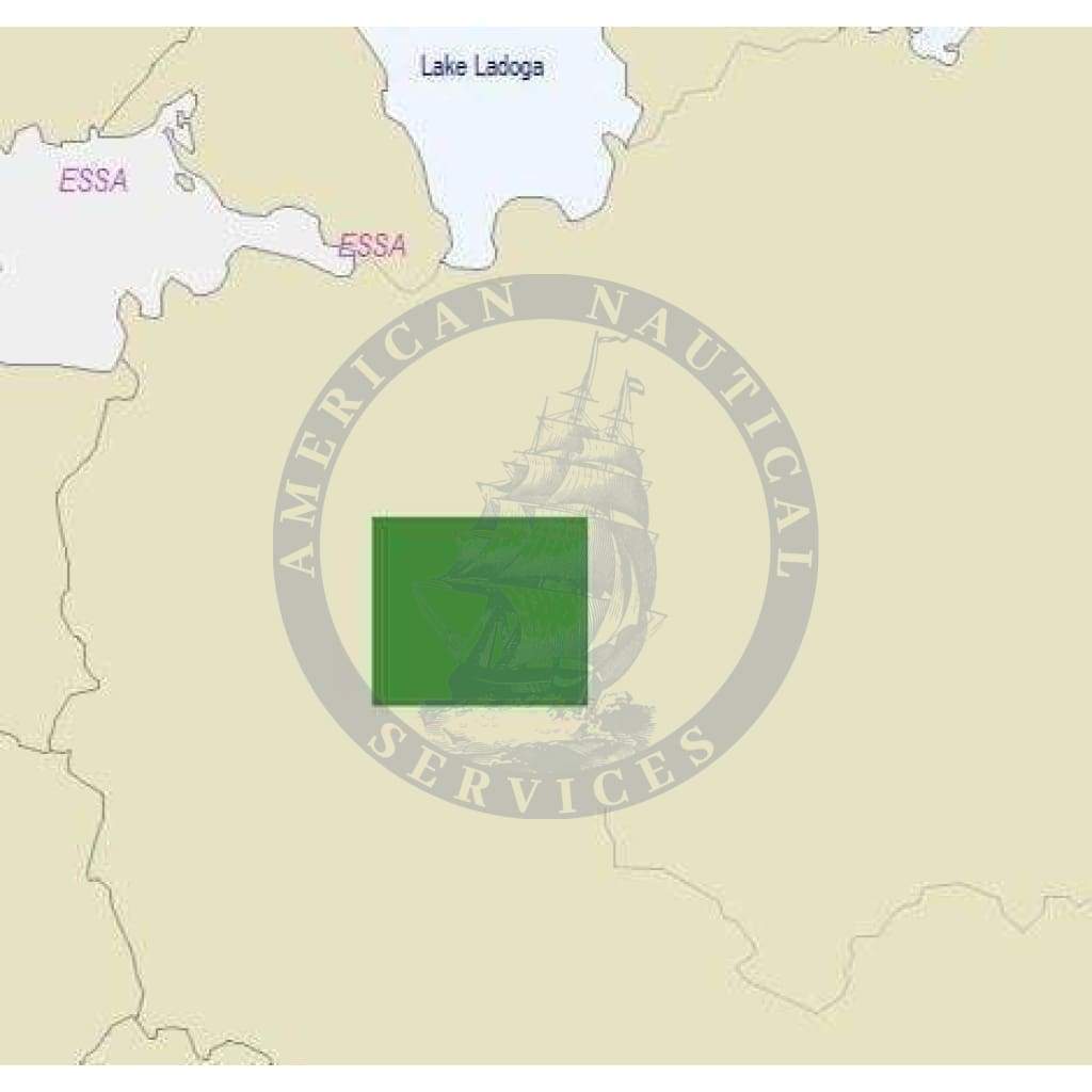 C-Map 4D Chart EN-D612: Ilmen' Lake and Volkhov River (Update)