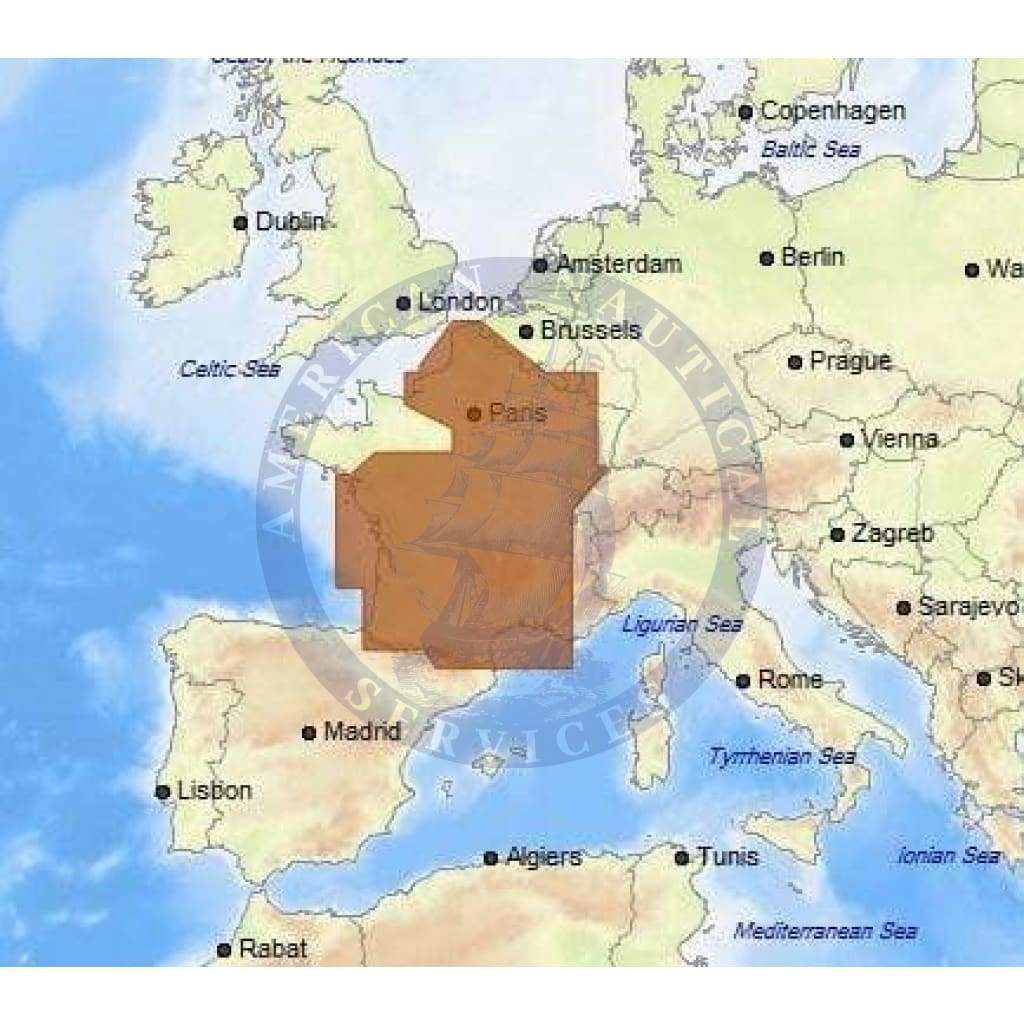 C-Map 4D Chart EW-D225: France Inland