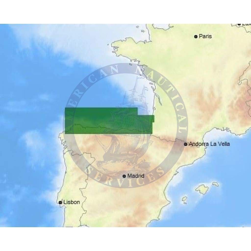 C-Map 4D Chart EW-D314: La Coruna To Mimizan (Update)