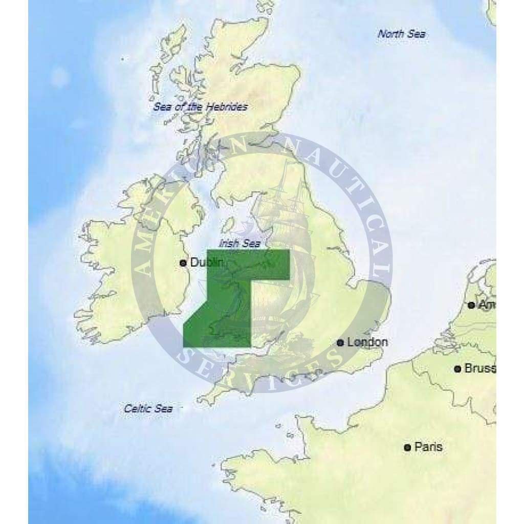 C-Map 4D Chart EW-D321: Liverpool To Swansea