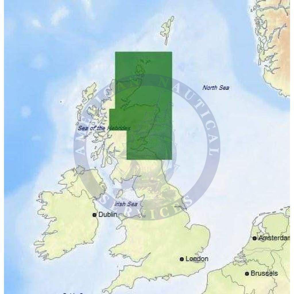 C-Map 4D Chart EW-D325: Orkney Islands To Holy Island