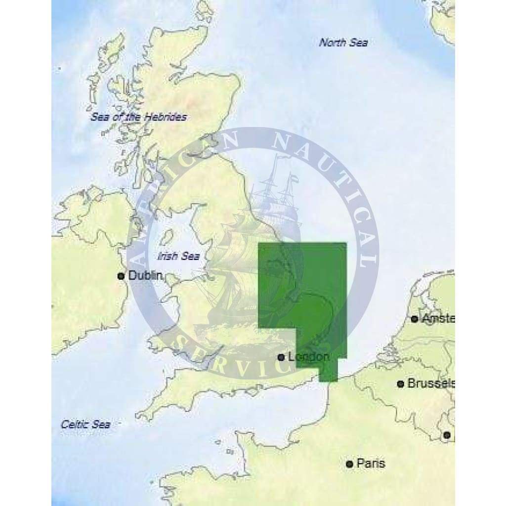 C-Map 4D Chart EW-D327: Bridlington To Dover Strait (Update)