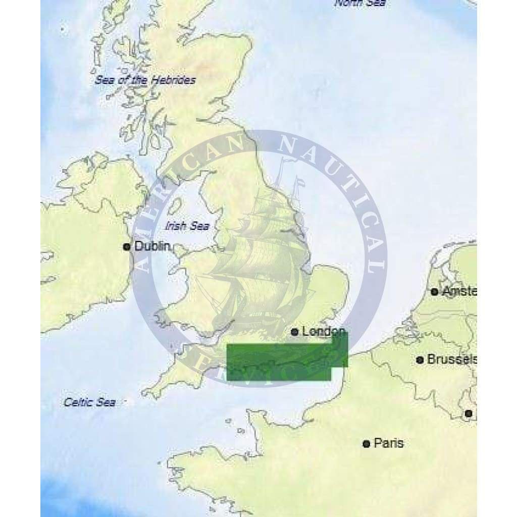 C-Map 4D Chart EW-D329: Margate To Portland Harbour