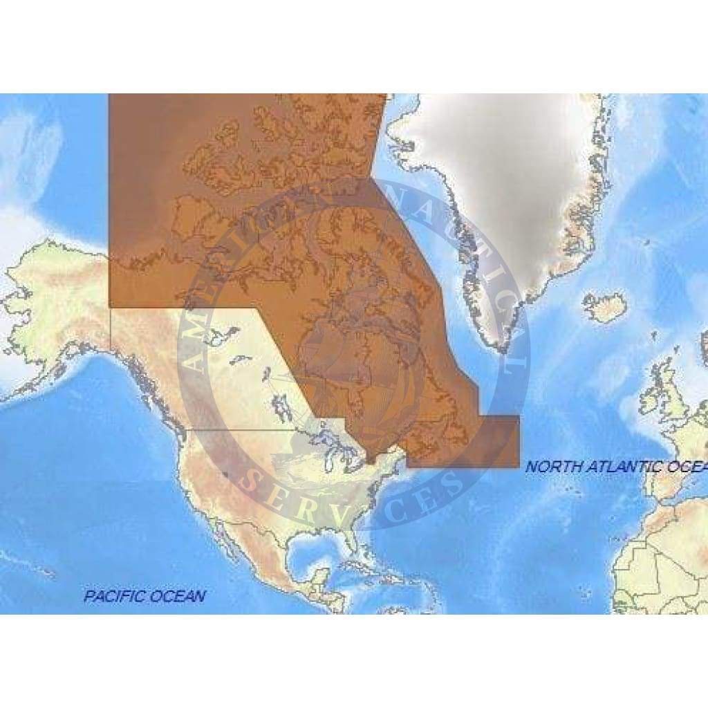 C-Map 4D Chart NA-D021: Canada North And East