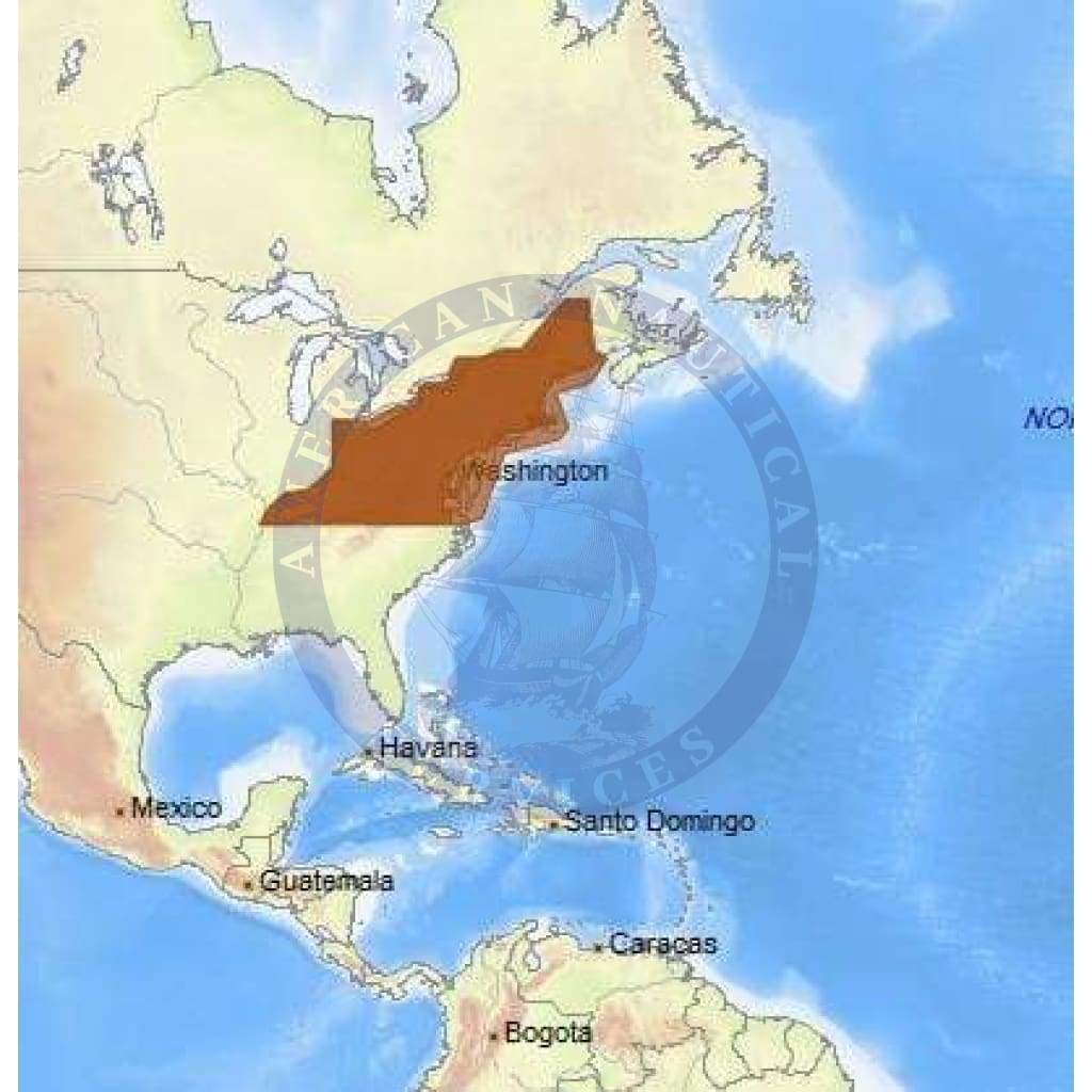 C-Map 4D Chart NA-D041: Us Lakes: North East