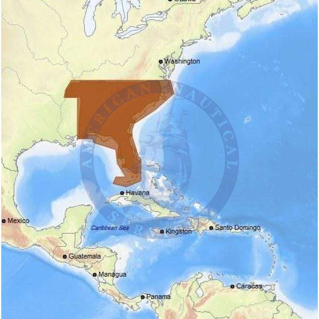 C-Map 4D Chart NA-D042: Us Lakes: South East