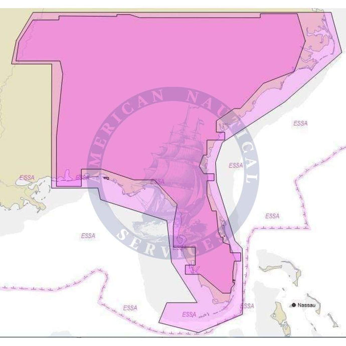 C-Map 4D Chart NA-D074: US Lakes: South East