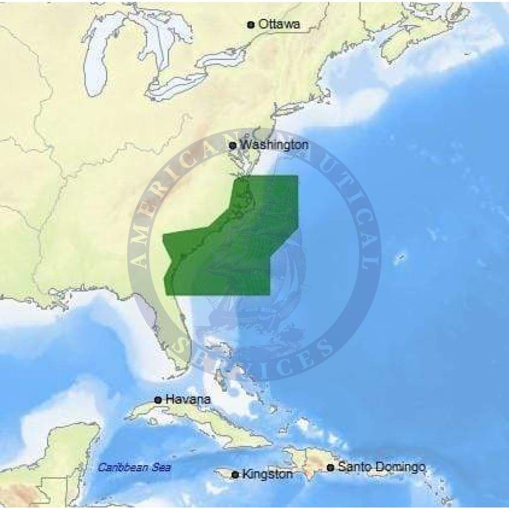C-Map 4D Chart NA-D942: Norfolk To Jacksonville (Updated)