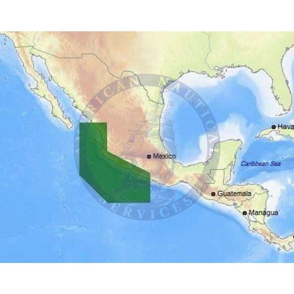 C-Map 4D Chart NA-D949: Acapulco, Mx To Mazatlan, Mx