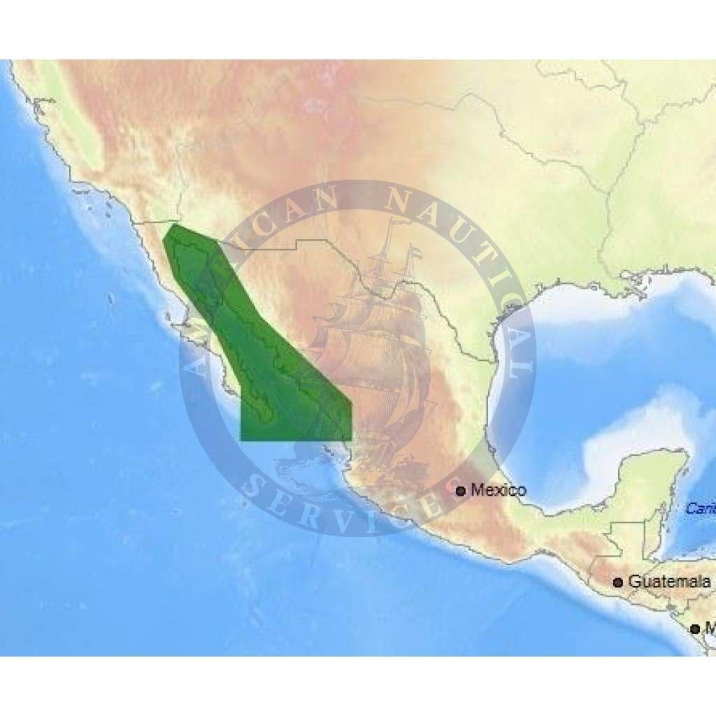 C-Map 4D Chart NA-D950: Gulf Of California, Mexico
