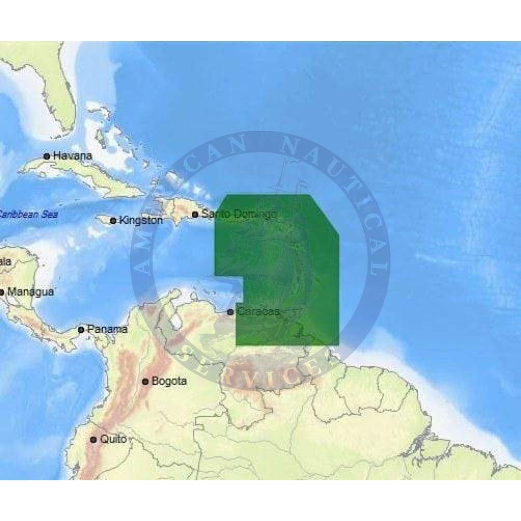 C-Map 4D Chart NA-D964: Puerto Rico To Rio Orinoco (Update)