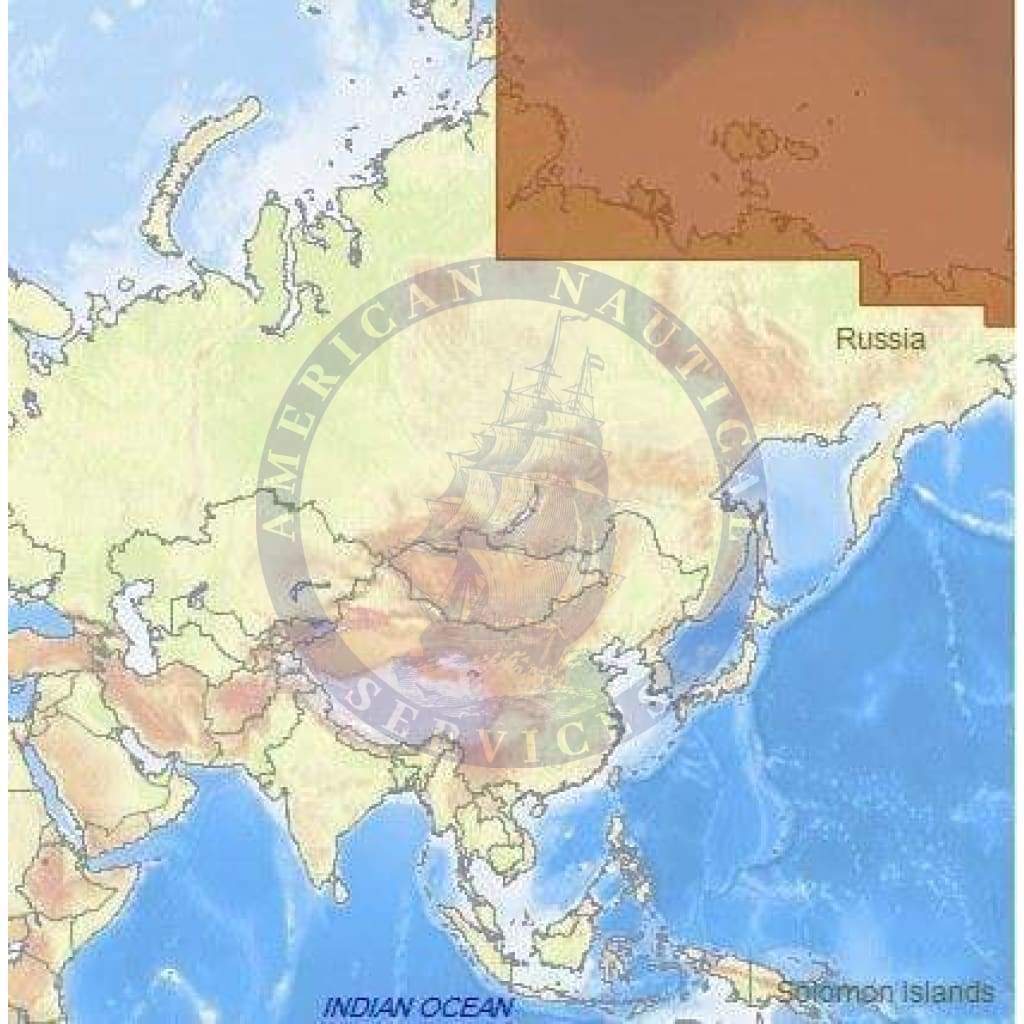 C-Map 4D Chart RS-D204: Russian Federation North East