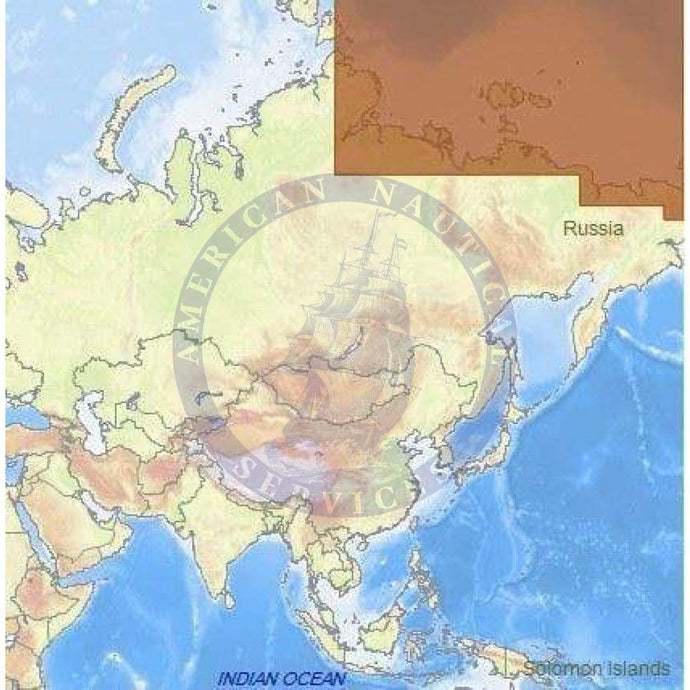 C-Map 4D Chart RS-D204: Russian Federation North East