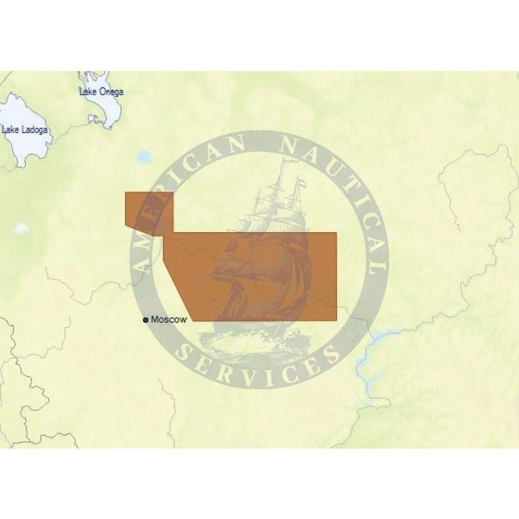 C-Map 4D Chart RS-D214: Rybinsk - Cheboksary