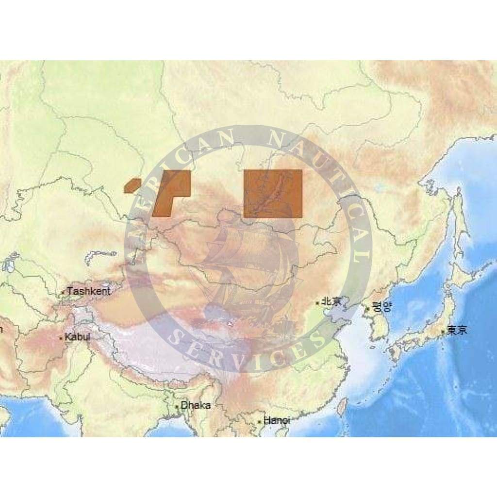 C-Map 4D Chart RS-D217: Baykal And Siberian Lakes