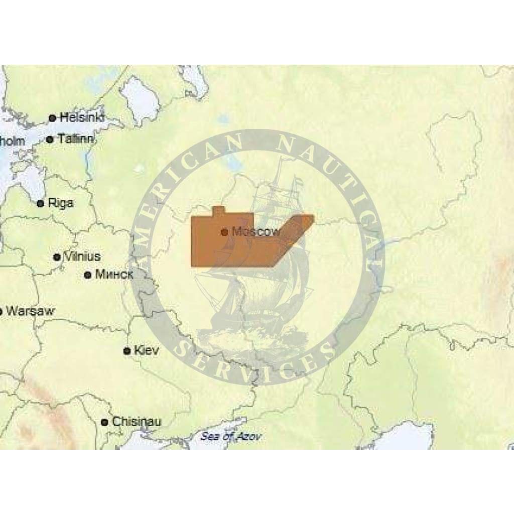 C-Map 4D Chart RS-D220: Moscow Channel And Oka River