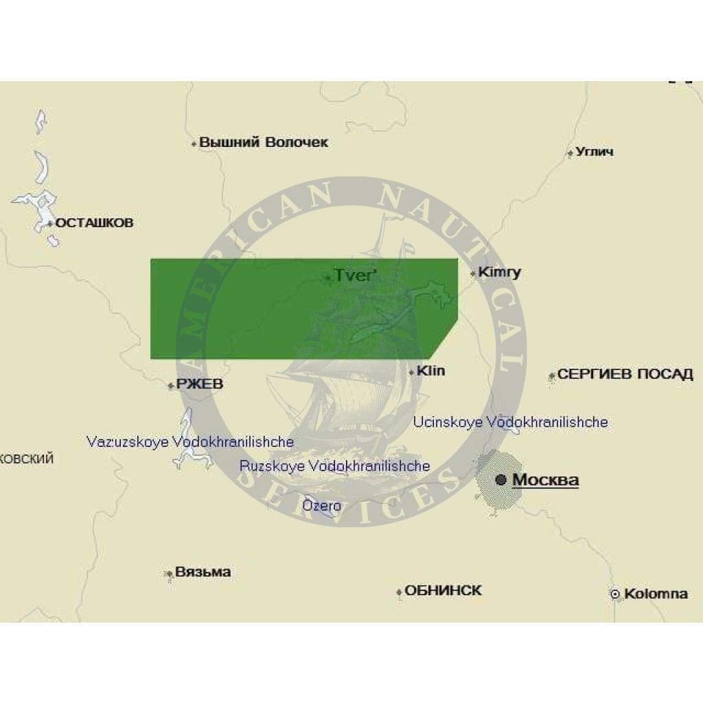C-Map 4D Chart RS-D224: Tver-Uglich and Seliger Lake