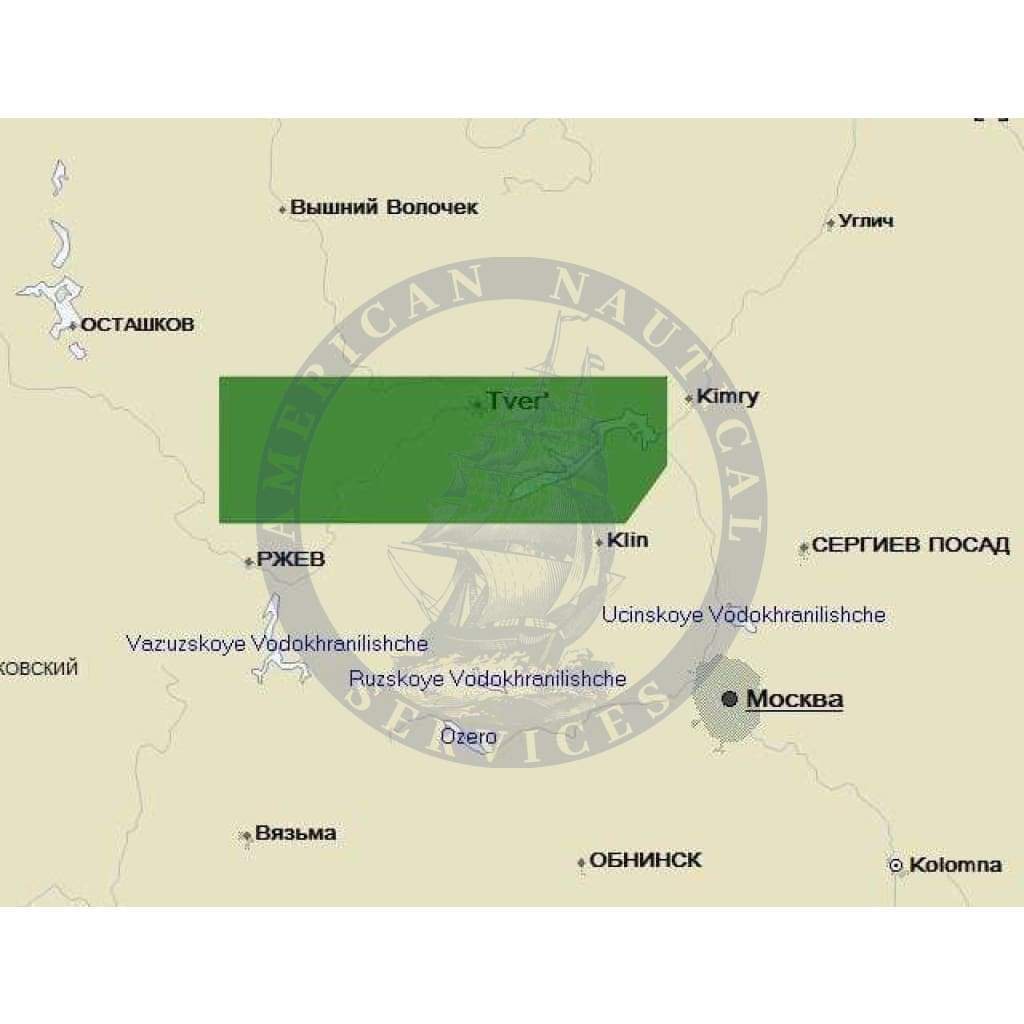 C-Map 4D Chart RS-D224: Tver-Uglich and Seliger Lake