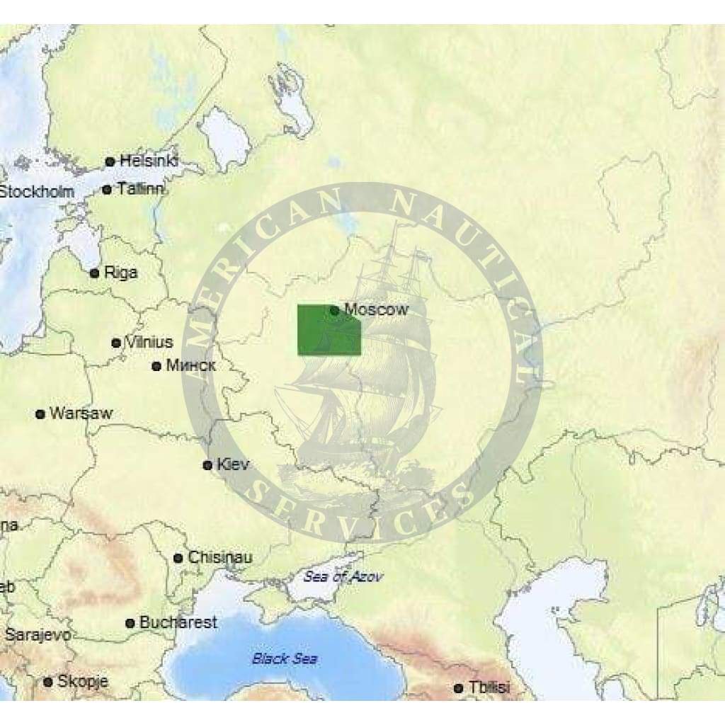 C-Map 4D Chart RS-D230: Moscow-Kolomna-Kaluga