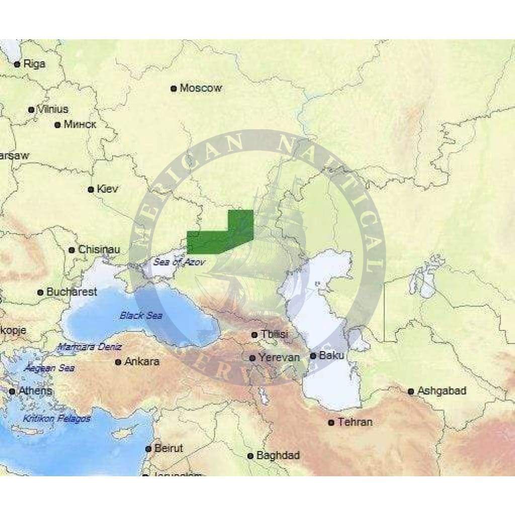 C-Map 4D Chart RS-D234: Volgo-Don Channel (Update)