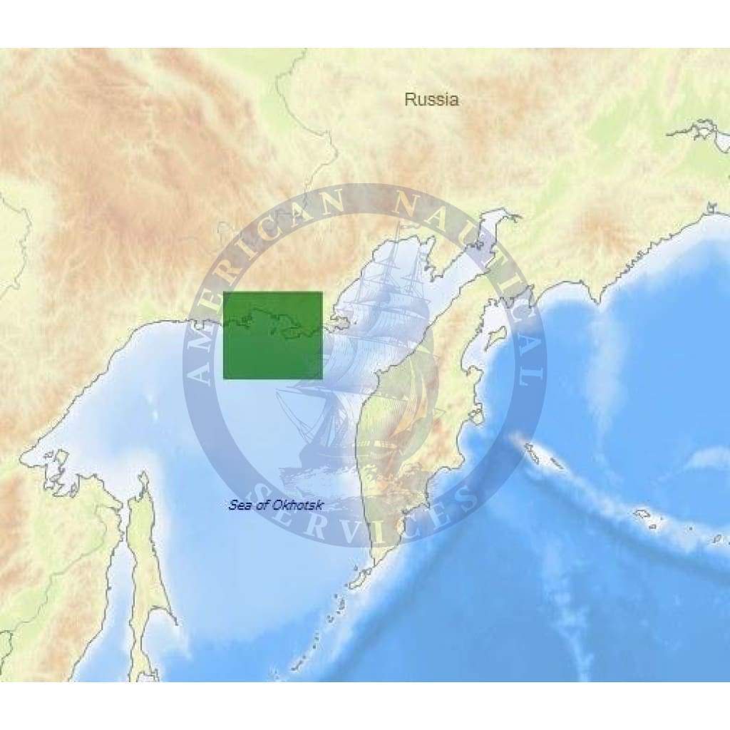 C-Map 4D Chart RS-D240: Tauyskaya Bay