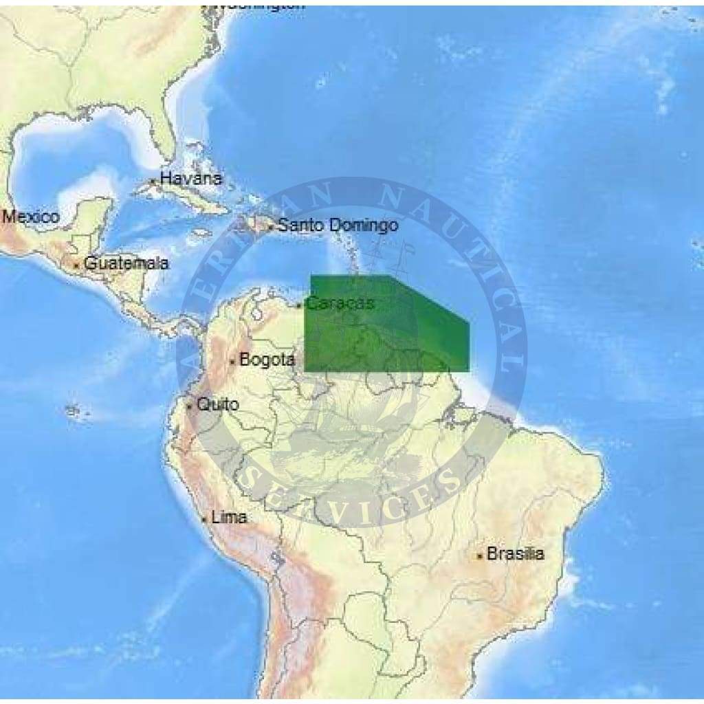 C-Map 4D Chart SA-D902: Isla De Margarita To Rio Oiapoque