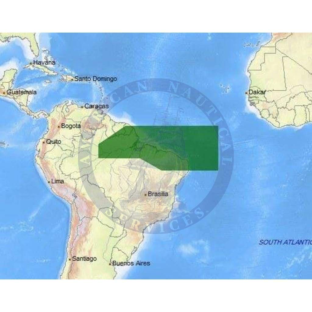 C-Map 4D Chart SA-D904: Rio Oiapoque To Recife