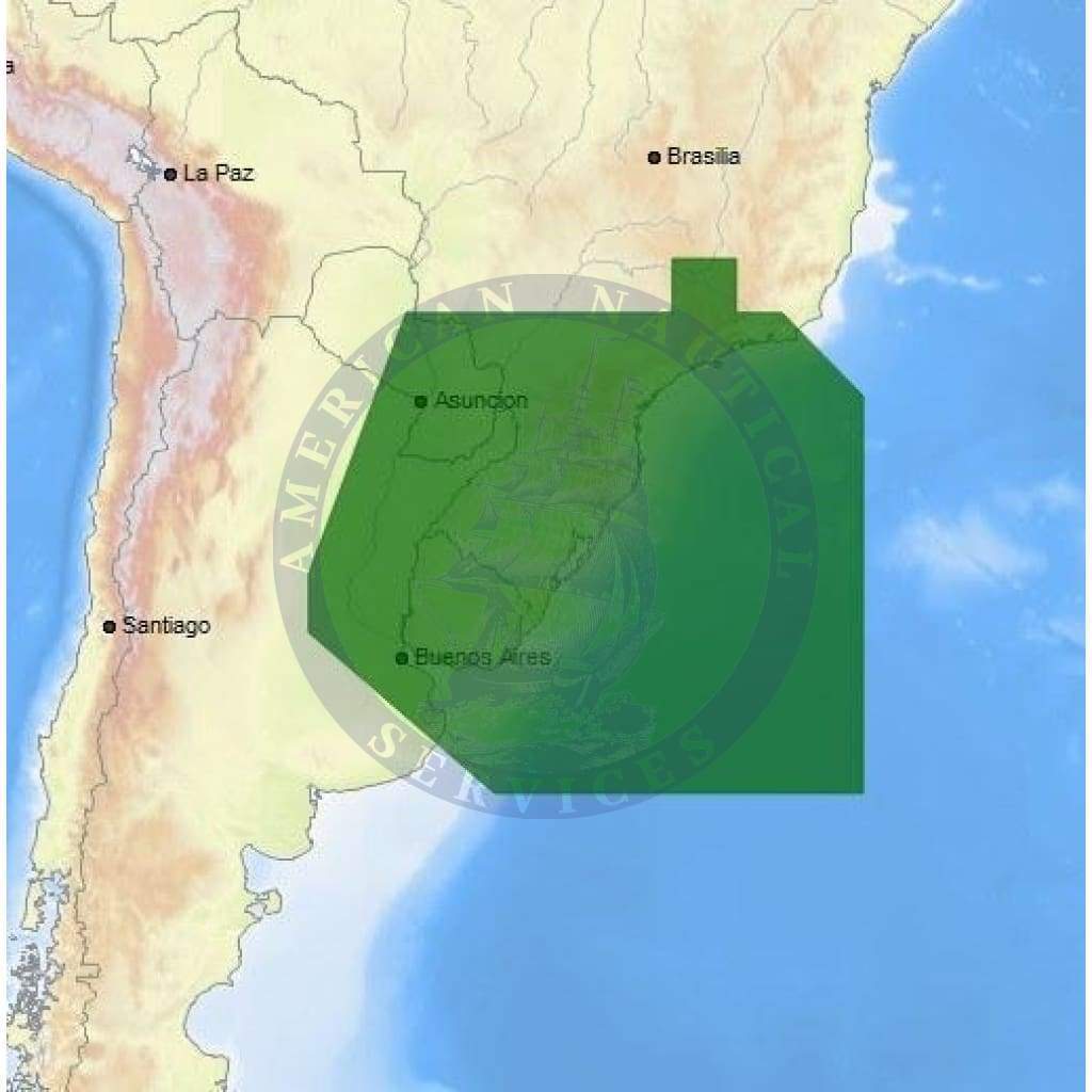 C-Map 4D Chart SA-D906: Rio De Janeiro To Rio De La Plata