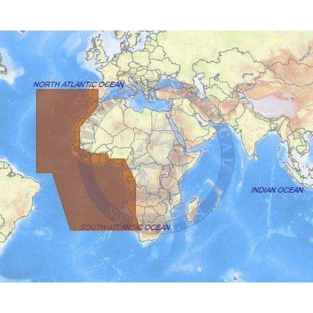 C-Map Max Chart AF-M210: North - West Africa (Update)